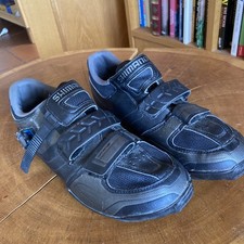 SHIMANO SH-M089 L Gr. 42 SPD Pedal Fahrrad Schuhe Schwarz TORBAL MTB Klett -