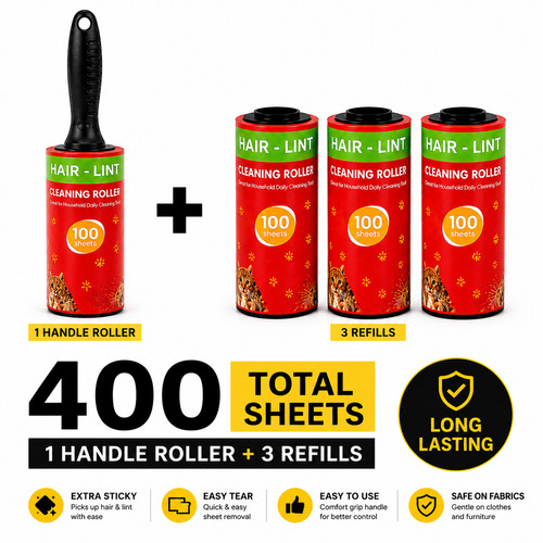 Tierhaar fusselroller 400 - fusselroller,