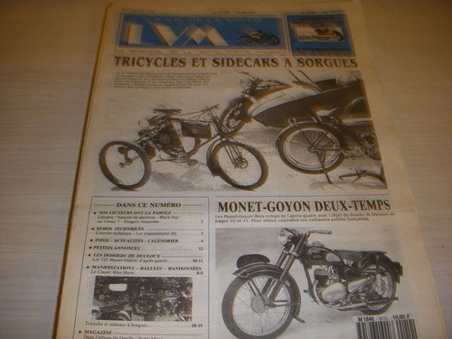 Vie moto lvm - de, la