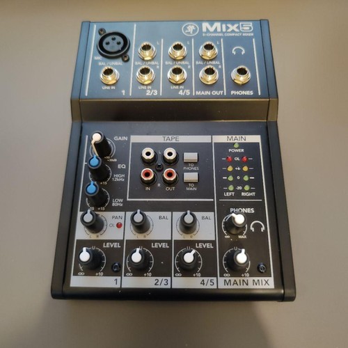 Mackie mix5 ultra compact - mackie,