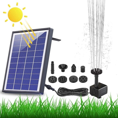 Solar teichpumpe springbrunnen - teichpumpe,