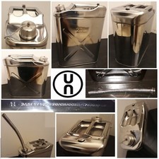 edelstahl kanister 20l NEU mit Schraubverschluss und Entlueftung