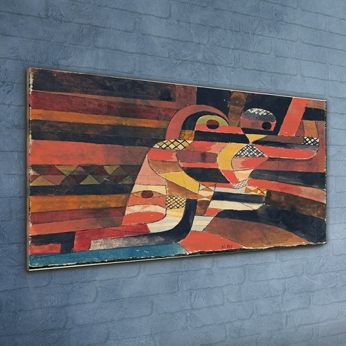 Druck auf glas wandbild - druck,