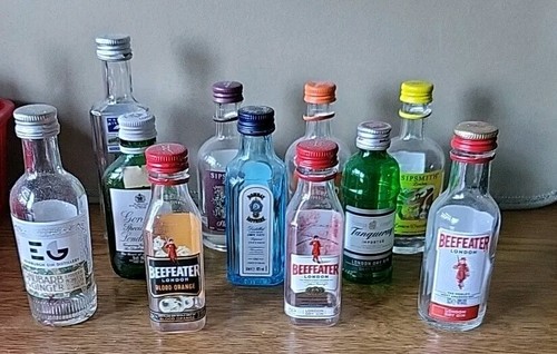 Verschiedene miniatur gin - verschiedene,