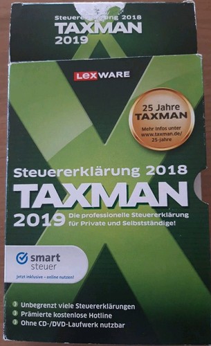 Lexware taxman 2019 steuerjahr - taxman,