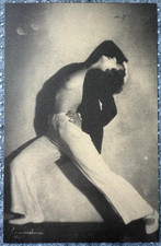 Vintage Postkarte Nackte Dame