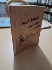 LIEDERBUCH 1950 "Wie´s klingt