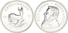 Südafrika 1 Unze 2017 Krügerrand - 50 Jahre Jubiläumsausgabe 1oz Silber S 132995