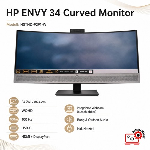 Envy 34 curved - ⭕️hp, 34•curved