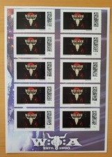 Wacken 2024 Briefmarken 0,95€ Postfrisch-selbstklebend-10er Bogen 