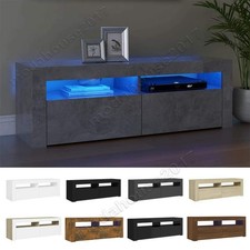 TV Schrank mit LED-Leuchten