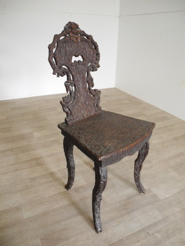 Antik stuhl geschnitzter - antik,