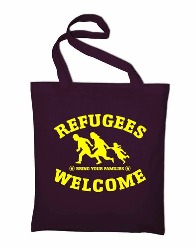Refugees welcome logo - refugees,