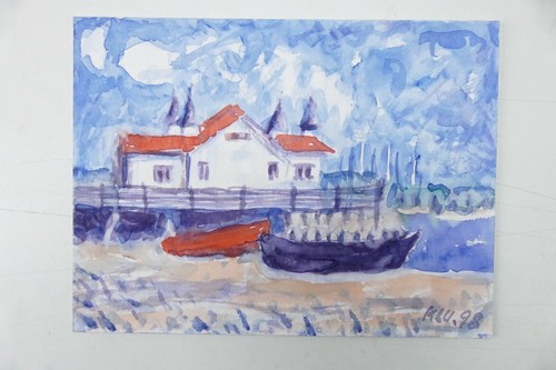 Wilhelm klußmann aquarell - wilhelm,