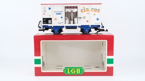 Lgb 4036 circuswagen - circuswagen, weiß
