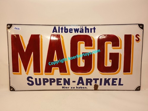 Emailschild maggis altbewährt - emailschild,