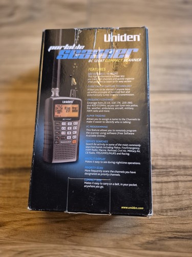 Uniden bearcat bc125at - uniden,