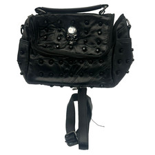 Panlom® Damen Schultertasche Leder Totenkopf Handtasche Reise Wandern