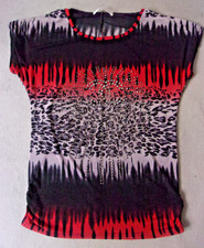 Mesh T-SHIRT mit vielen