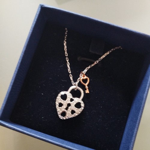 Swarovski kette bicolor neu - kette,
