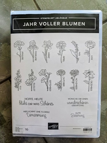Stampin stempelset jahr - stampin,