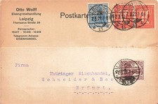 107953) DR Blg mit Perfin /