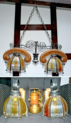 Konvolut rustikale lampen - rustikale,