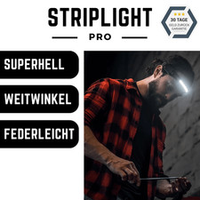 Arbeitsleuchte LED Akku CRI96 Werkstattlampe 900Lumen Arbeitslampe Stirnlampe