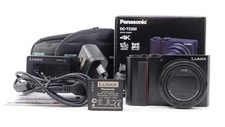Panasonic LUMIX TZ202 Kompakt Digitalkamera - Schwarz OVP - Händler