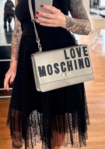 Love moschino tasche logo - moschino, 3d