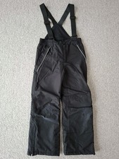 schwarze Schnee/Skihose Gr. 134/140 -gebraucht-