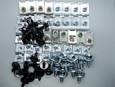 70 x Sortiment Blech Schrauben Blechmutter Set für Bmw Opel Ford Vw