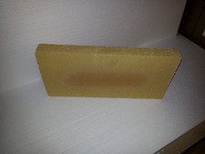 " Schamotteplatte Schamott Schamottstein Schamottplatte Platte  250 x 124 x 40