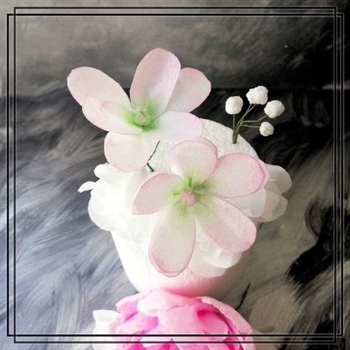 Blumen aus waffelpapier für - aus,