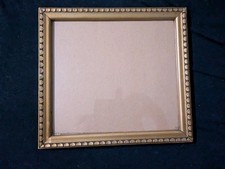 Schöner Art Deco  Bilderrahmen in gold  FM: 20,2 x 19,4 cm