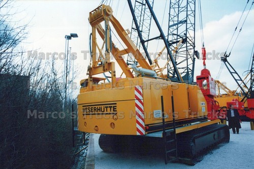 Lkw foto weserhütte - foto, kranwagen