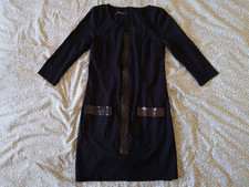 Marc Cain Damen Kleid, Gr. N2, Blau, Viskose, Nylon, Elasthan