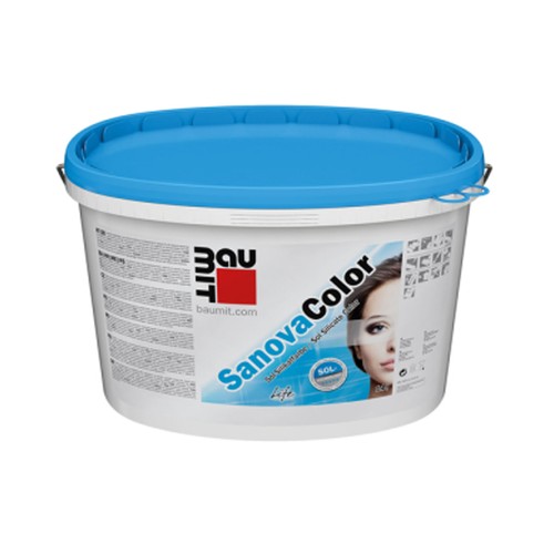 Baumit sanovacolor weiß 14l - baumit,