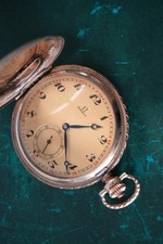 OMEGA Savonette Taschenuhr Um