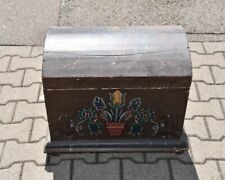 Keine bäuerliche Truhe handbemalt 19./20.Jh