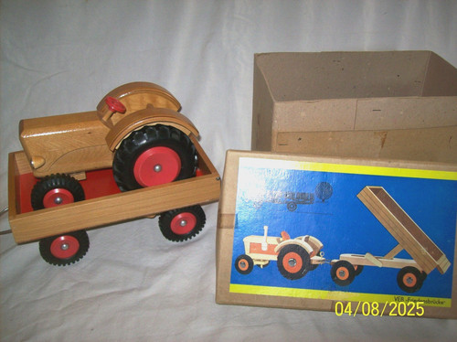 Ddr spielzeug ovp traktor - ddr,