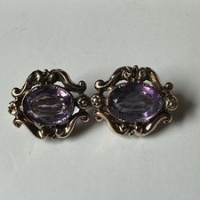 Brosche Rotgold 585, Vintage 