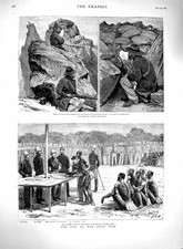 Original alter antiker Druck