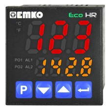 ECOHR Ofen PID EIN-AUS Temperaturregler Universal Sensoreing RELAIS + SSR 48x48