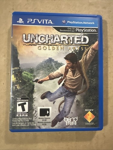 Uncharted golden abyss sony - sony, ps