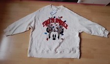 Disney Mickey Mouse Weihnachtspullover Micky Maus Pailletten NEU Gr. M 38