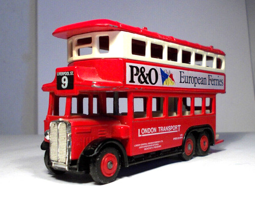 Lledo london bus - london,