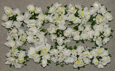 15 Kerzenkränze weiße