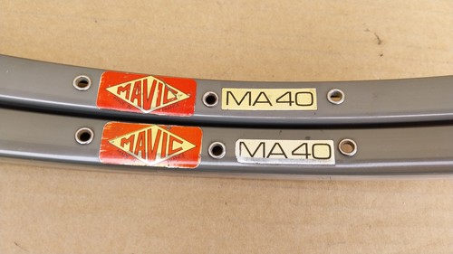 Paar mavic felgen für - ma, 40