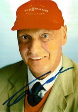Autogrammkarte nicki lauda - nicki,